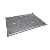 Beschränkungstafel 15 km/h von hinten